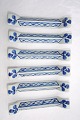 Aluminia / 
Royal 
Copenhagen 
faience, 
Tranquebar 
blue. RC 
kniferest nr. 
11 /1128. 
Length 8cm. ...