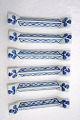 Aluminia / 
Royal 
Copenhagen 
faience, 
Tranquebar 
blue. RC 
kniferest nr. 
11 /1128. 
Length 8cm. ...