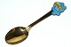 Christmas spoon 
1975 A. 
Michelsen
Star shots
Per Arnoldi
Gold plated 
sterling ...