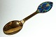 Christmas spoon 
1984 A. 
Michelsen
Christ Child
Designed by 
Queen Margrethe
Gold plated 
...
