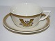 Royal 
Copenhagen Gold 
Horn, tea cups 
with saucers.
Factory first.
The cups 
measures 9.8 
...