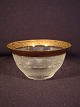 Splendid bowl 
height: 6.3 cm 
Diameter: 12.4 
cm. of Moser 
glass factory 
with 
GuldkantSplendid 
...