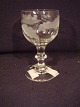 Antique glass. 
Oak leaves from 
Holmegaard. 
Year 1874
Sold