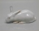 Bing and 
Grondahl B&G 
1874 Miniature 
Rabbit NN 3 x 6 
cm Marked with 
the three Royal 
Towers of ...
