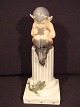 Royal 
Copenhagen Kgl. 
Faun on a 
pedestal. no. 
433 2. sort