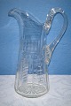 Old glass jug, 
height 26,5 cm. 
From 1900-1920. 
Fine condition.