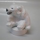 Royal 
Copenhagen 
Stoneware 248 
RC (1003248) 
White bear Cub 
- left paw on 
the floor after 
Knud ...
