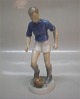 Bing and 
Grondahl B&G 
2375 Footballer 
- soccer player 
Vita Thymann 22 
cm Marked with 
the three ...