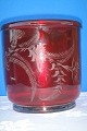 Flower pot of 
red glass, with 
grinding. 
height 21.4 cm. 
Diameter 21cm. 
Fine condition, 
From the ...
