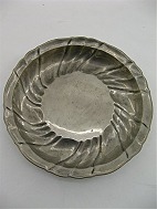 Pewter dish