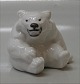 Royal 
Copenhagen 
Stoneware 0248 
RC (1003248) 
White bear Cub 
- left paw on 
the floor Knud 
Kyhn ...