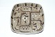 Royal 
Copenhagen 
Faience, Square 
dish.
 Dek. No. 
719/2884
 Size: 22.5 x 
22.5 cm.
 ...