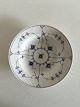 Royal 
Copenhagen Blue 
Fluted Deep 
Plate No. 167.  
Measures 23 cm 
/ 9.05 in.
