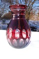 Bohemian glass 
vase with cut, 
height 11cm. 
Fine condition 
