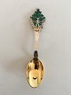 Anton Michelsen 
Christmas Spoon 
1932 Gilded 
Sterling Silver 
with Enamel.
Ebba Holm 
chose the ...