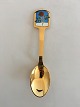 Anton Michelsen 
Christmas Spoon 
1977 Gilded 
Sterling Silver 
with Enamel
The artist 
Poul Hanmann 
...