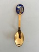 Anton Michelsen 
Christmas Tea 
Spoon 1985 
Gilded Sterling 
Silver with 
enamel
The textile 
weaver ...