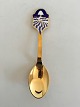 Anton Michelsen 
Christmas Spoon 
1986 Gilded 
Sterling Silver 
with enamel
Bent Karl 
Jacobsen was 
...