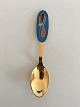 Anton Michelsen 
Gilded Sterling 
Silver 
Christmas Spoon 
1992. In good 
condition. 
Designed by: 
Tom ...