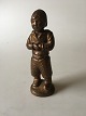 Greenland Boy 
in Bronce by 
Brdr. Grage 
Foundry. Signed 
TR 1939. 
Measures 17cm 
and is in good 
...