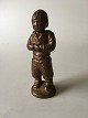 Greenland Boy 
in Bronce by 
Brdr. Grage 
Foundry. Signed 
TR 1939. 
Measures 17cm 
and is in good 
...