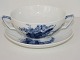 Royal Copenhagen Blue Flower Curved, soup cups wih matching saucer.Decoration number ...