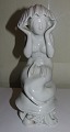 Royal Copenhagen Mermaid Figurine by Olga Wagner in light Celedon Glaze