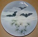 Royal 
Copenhagen Bat 
Wall Plate No 
22. Measures 
22cm, first 
quality and in 
good condition, 
but ...