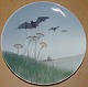Royal 
Copenhagen Bat 
Wall Plate No 
1359/1120. 
Measures 20cm, 
first quality 
and in good 
condition.