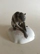 Royal 
Copenhagen Art 
Nouveau Monkey 
on Lid No 
22/11. Measures 
16cm long and 
11,5cm high. In 
good ...