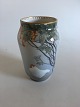 Royal 
Copenhagen Art 
Nouveau Vase 
with chicken No 
b1575/1217f. 
Measures 25cm 
and is in good 
...