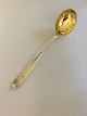 Large Beautifull and old Punch Spoon in Silver 33,5cm