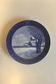 Royal 
Copenhagen 
Christmas Plate 
from 1923 with 
German 
inscription 
"Weihnachten". 
Measures 18 cm 
...