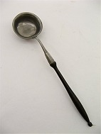 Pewter punch spoon