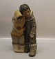 Lladro Made in Spain Escimoic Children- INuit in National Dresses 32 cm