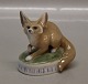 Royal 
Copenhagen 
557-947 Fox on 
a small base 5 
x 7 cm Chr. 
Thomsen 
pre-1910