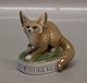 Royal Copenhagen figurine 
557-947 Fox on a small base 5 x 7 cm Chr. Thomsen pre-1910