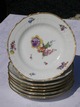 Royal Copenhage 
porcelain, RC 
Hand painted, 
SAXON FLOWER. 
Lunch plate no. 
1624. Diameter 
20 cm. ...