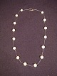 pearl necklace 
with freshwater 
pearls.
 price Dkr. 
395, -
