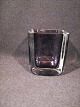 Designer vase.
 Height: 7 
cm.B: 6 x 6 cm
 Skömberg 1192
 price Dkr. 
650
