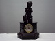 French vintage 
mantel clock. 
From the middle 
of the 18th 
century
Made of black 
marble, with a 
...