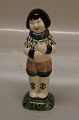 Royal 
Copenhagen 
Aluminia 
Faience 1959 
Greenland girl  
# 2849 Child 
Welfare 
figurine. 
Marked JUS ...