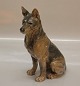 Royal Copenhagen figurine 
1688 German Shepherd Sitting Designed Peter Herold 1914