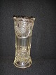 Pressed glass 
vase from Funen 
Glassworks
 . Height: 16 
cm.
 price Dkr. 
150, -