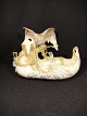 Art Nouveau Art 
Nouveau bowl.
 with eagle on 
branch.
 Ca 1900,
 Height: 15 cm 
Length: 22.5 
...