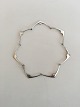Hans Hansen 
Sterling Silver 
Necklace No 
316. Measures 
38.5 cm / 15.15 
inch.  Weight 
25.9 g / ...
