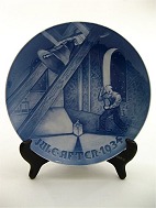 B&G christmas plate 1934