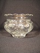 Crystal bowl.
 Price Dkr. 
195, -