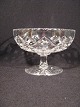 crystal bowl on 
foot.
 Height: 8 cm.
 price Dkr. 
125, -
