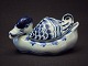 Blue Tranquebar 
by Royal 
Copenhagen and 
Aluminia 
Bonboniere 
shaped like a 
duck - no ...